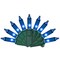 Celebrations Classic LED T5 Blue 100 ct String Christmas Lights 24.75 ft. RT5100BLA - alternate 2