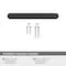 Amerock Rift 3-3/4 in 96 mm Center-to-Center Matte Black Cabinet Pull BP36899FB - alternate 2