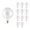 Bulbrite Pack of 12 Incandescent G40 Medium Screw Base E26 Light Bulb, 60 Watt, Clear, 12PK 861133 - alternate 1