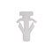 Auveco Subaru Weatherstrip Clip, 25PK 21565 - alternate 1