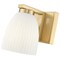 Z-Lite Naya 1-Light Wall Sconce, 5 in W, Modern Gold 7518-1S-MGLD - alternate 3