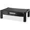 Kantek Extra Wide Adjustable Monitor/Laptop Stand, Single Level w/Drawer MS520 - alternate 1