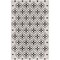 Homeroots 4' X 6' Ivory And Black Geometric Indoor Outdoor Area Rug 572560 - alternate 1