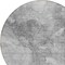 Homeroots 8' Gray Silver And Charcoal Round Nautical Washable Indoor Outdoor Area Rug 581739 - alternate 2