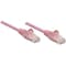 Intellinet Network Solutions 25 Ft Pink Cat6 Snagless Patch Cable 392815 - alternate 3