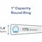 Avery reg Legal ThreeRing View Binder, White AVE16500 - alternate 2