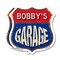 Signmission Bobby's Garage, 6 inch X 6 inch, Plastic Sign, 2PK SHI-P-2PACK-6-383-BOBBY - alternate 1
