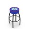 Holland Bar Stool Co 25" U.S. Coast Guard Cushion Seat, Blk Wrinkle Base Swivel Bar Stool L8B125CstGrd - alternate 1