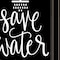 Homeroots Set Of Two Wash Up Black Framed Print Bathroom Wall Art, 2PK 407998 - alternate 2