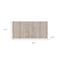 Homeroots 39in Light Gray Wood Wall mounted Accent Cabinet 534997 - alternate 4