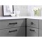 Amerock Calathea 1-1/4 in 32 mm Center-to-Center Matte Black Cabinet Pull BP10132MB - alternate 2