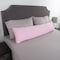 Lavish Home Memory Foam Body Pillow for Side Sleepers, Back Pain, Pregnant Women, Aching Legs and Knees, Pink 82-TEX1000 - alternate 3