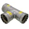 Viega MegaPressG tee P1 2 P2 2 P3 2 carbon steel zinc-nickel coating 25326 - alternate 2