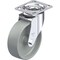 Blickle Swivel Plate Caster, Gry Nylon, 6", 660 lb., Number of Wheels: 1 LE-POG 150G-14 - alternate 1