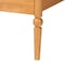 Baxton Studio Lucera Mid-Century Oak Brown Queen Size 4-Piece Bobbin Bedroom Set 257-14017-14129-14123-14123-ZORO - alternate 3
