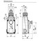 .Steute ZS 80 3O/1S WVD - Emergency Cable Pull Switch with 3NC / 1NO contacts, water tight collar 1178758 - alternate 2