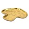 Homeroots 7in Gold Cast Iron Handmade Trinket Tray 713016 - alternate 1