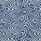 Homeroots 3' X 5' Navy Blue And Ivory Abstract Washable Indoor Outdoor Area Rug 598980 - alternate 2