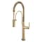 Brizo Litze SmartTouch Semi-Professional Kitchen Faucet, Industrial Handle Luxe Gold 64344LF-GL - alternate 2