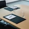 Durable Office Products Anti-Slip Contoured Edge PVC Desk Pad, 20.5 x 25.5, Black 710301 - alternate 2