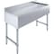 Amgood 48 in. x 18 in. Stainless Steel Underbar Drainboard AMG UD-1848-Z - alternate 1