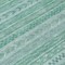 Homeroots 8' Turquoise And Aqua Round Striped Washable Indoor Outdoor Area Rug 615382 - alternate 2