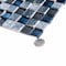 Apollo Tile Gray Blue 11.7 in x 11.7 in Glass, Resin Glossy Floor and Wall Mosaic Tile 4.75 sqft/case, 5PK APLBDA882324A - alternate 3