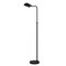 Homeroots 66" Black Reading Floor Lamp With Black Dome Shade 523427 - alternate 2
