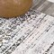 Jonathan Y Tidal Modern Strie' Ivory/Black 4 ft. x 6 ft. Area Rug SOR202C-4 - alternate 2