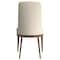 Leisuremod Viva Collection Modern Wooden Dining Chair in Light Taupe, 4PK VC24LTP4 - alternate 3