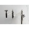 Kingston Brass Deck Mount Pot Filler Faucet with Knurled Handle, Polished Nickel KS3706RKZ - alternate 3