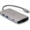 C2G USB C Dock with HDMI, USB, Ethernet, SD, USB C & Power up to 100W C2G54458 - alternate 1