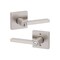 Kwikset Entry Lockset SmartKey Halifax Satin Nickel ANSI/BHMA Grade 2 KW1 1-3/4 Satin Nickel 97402-812 - alternate 1