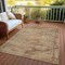 Homeroots 9' X 12' Brown And Taupe Aztec Washable Indoor Outdoor Area Rug 615546 - alternate 3