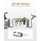 Vevor Air Compressor Filter Regulator 3/8 in NPT 25m & 5m Air Drying System AF+AF+AR3000 - alternate 2