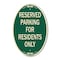 Signmission Parking Space Reserved Sign Parking Reserved , 12 In X 18 In Architectural, Heavy Gauge Aluminum A-OV-G-1218-23354 - alternate 1