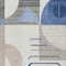 Homeroots 10' X 14' Blue Gray And Ivory Geometric Washable Indoor Outdoor Area Rug 617979 - alternate 2