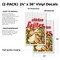 Signmission Chicken Fajitas, Vinyl Decals Only 24 Inch x 36 Inch, Vinyl Decal, 2PK DSB-2436-2PACK-Chicken Fajitas - alternate 2