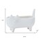 Homeroots Set of Two White Ceramic 1 Ounce Animals Pot Planters 634277 - alternate 1