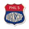Signmission Phil's Workshop, 18 Inch X 18 Inch, Plastic Sign SHI-P-18-489-PHIL - alternate 1