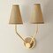 Hudson Valley Lighting Buskirk 2 Light Wall Sconce in Aged Brass Finish 2452-AGB - alternate 2