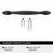 Amerock Intertwine 5-1/16 inch (128mm) Center-to-Center Matte Black Cabinet Pull, 25PK 25VMP21173FB - alternate 2