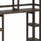 Homeroots Espresso Finish 2 Tier Solid Wood Over Toilet Organizer 380018 - alternate 4