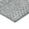 Homeroots 8' X 10' Silver Gray And Ivory Tribal Washable Indoor Outdoor Area Rug 582647 - alternate 3