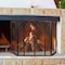 Lavish Home Fireplace Screen 3 Panel Fireplace Gate with Protective Mesh for Wood-Burning Fire Place 80-FPSR-11 - alternate 4
