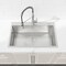 Wrightmaster 30 in. Drop-In Single Bowl 20 Gauge Silver Stainless Steel Kitchen Sink with Drain and Hook ZOR-BR02D-301908 - alternate 2