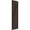 Ekena Millwork True Fit PVC Three Board Joined Board-n-Batten Shutters w/Z-Bar, Raisin Brown , 16 1/8W x 36H, PR TFP102BBF16X036TB - alternate 3