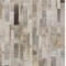 Homeroots 5' X 8' Taupe And Gray Striped Washable Indoor Outdoor Area Rug 615525 - alternate 2