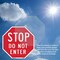 Signmission Stop Do Not Enter, 10 Inch X 10 Inch, Aluminum Metal Signs OC-A-10-11 - alternate 3