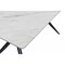 Leisuremod Rectangular 55.11 in W, 29.9 in L, Stone/Stainless Steel, White ETBL-55W-S - alternate 3